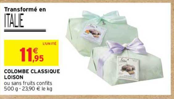 colombe classique loison
