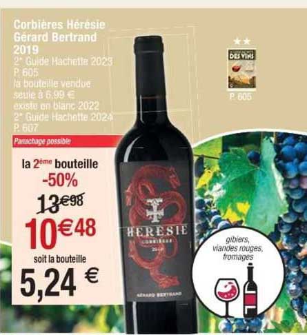 corbières hérésie gérard bertrand 2019