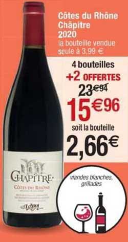 côtes du rhône châpitre 2020