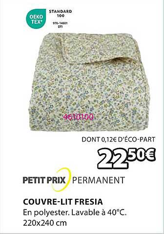 couvre-lit fresia