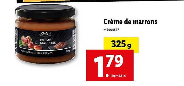 Crème De Marrons Deluxe
