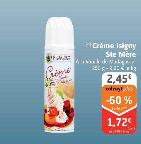 crème isigny ste mère