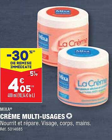 crème multi-usages mixa