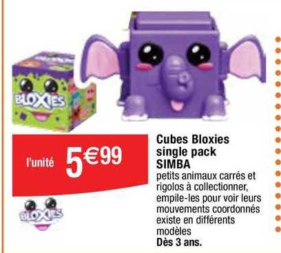 cubes bloxies single pack simba