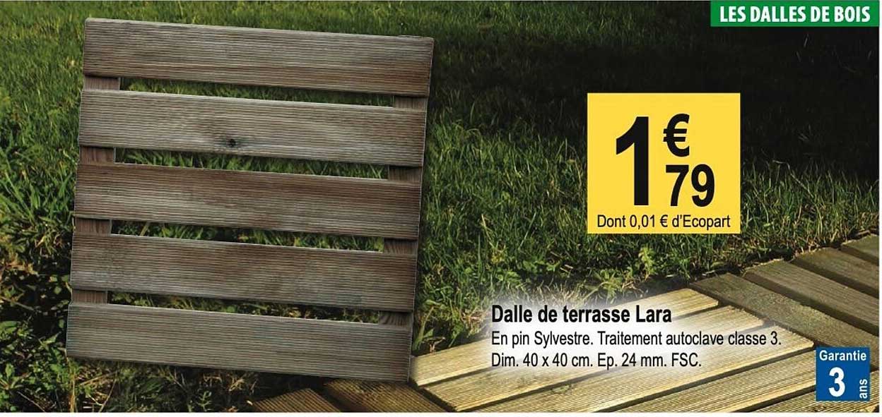 dalle de terrasse lara