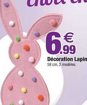 Décoration Lapin