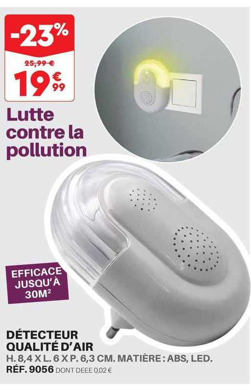 détecteur qualité d'air