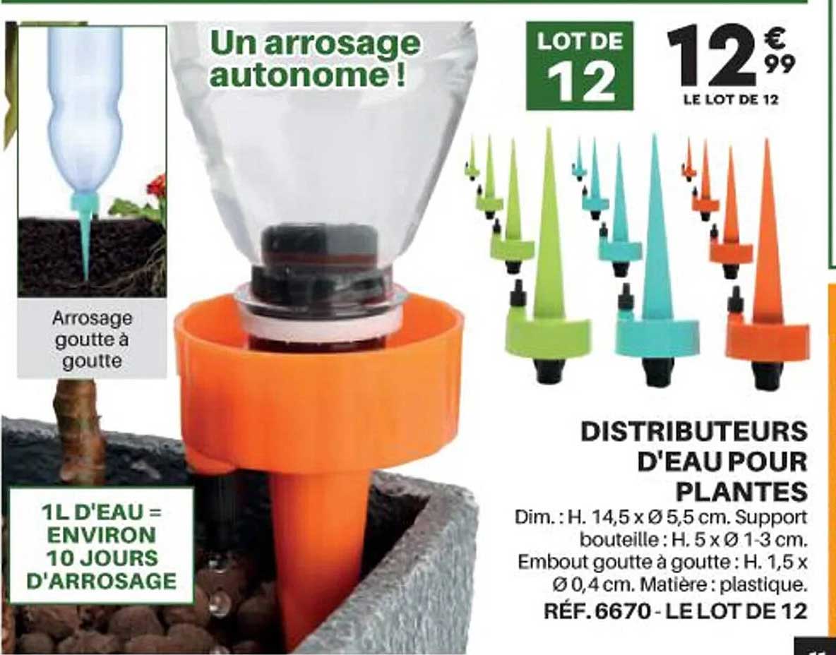 distributeurs d'eau pour plantes