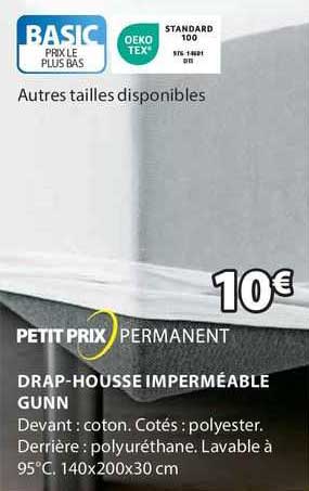 drap-housse imperméable gunn