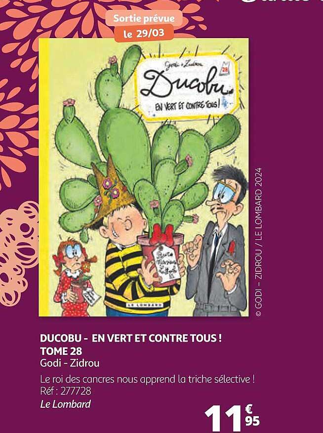 ducobu - en vert et contre tous ! tome 28