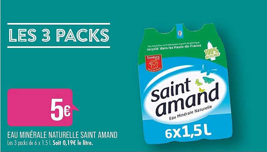 Eau Minérale Naturelle Saint Amand