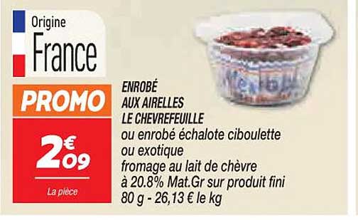 enrobé aux airelles le chevrefeuille