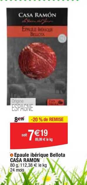 épaule ibérique bellota casa ramón