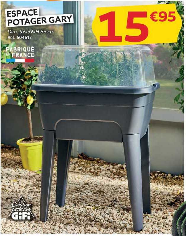 espace potager gary