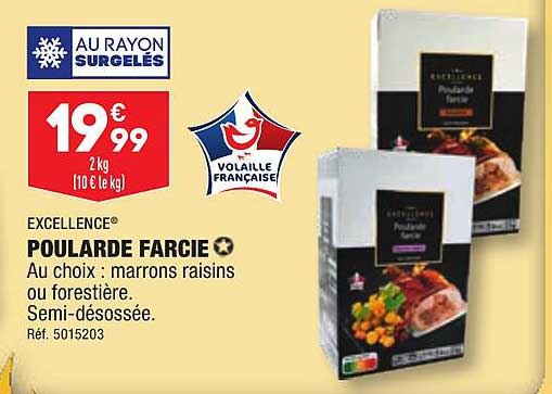excellence poulard farcie