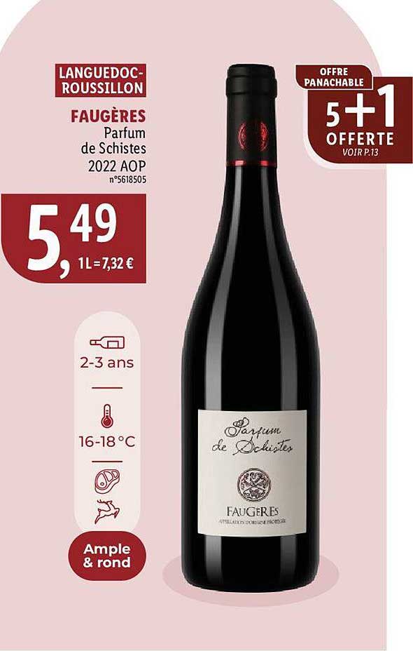 faugères parfum de schistes 2022 aop