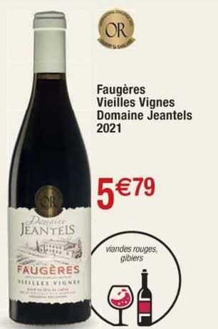 faugères vieilles vignes domaine jeantels 2021