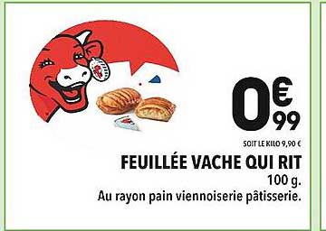 feuillée vache qui rit