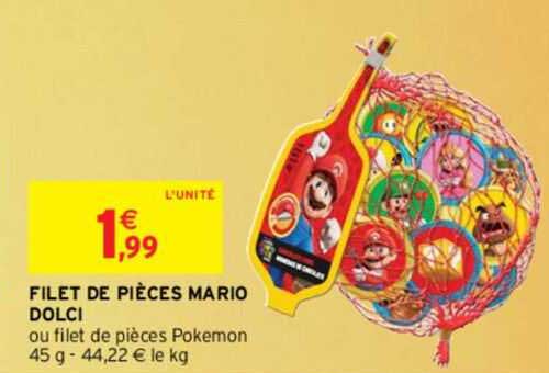 Filet De Pièces Mario Dolci