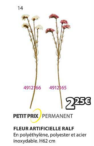 fleur artificielle ralf