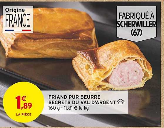friand pur beurre secrets du val d'argent