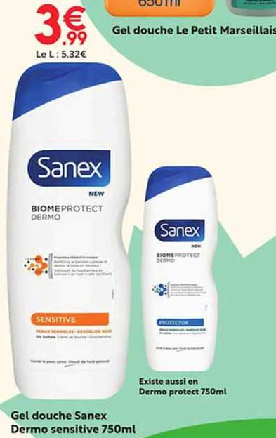 Gel Douche Sanex Dermo Sensitive