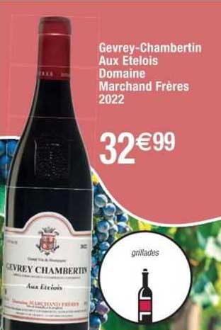 Gevrey-chambertin Aux Etelois Domaine Marchand Frères 2022