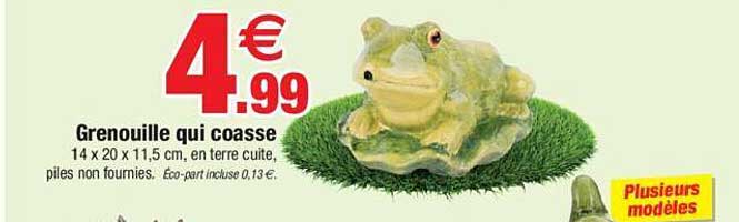 grenouille qui coasse