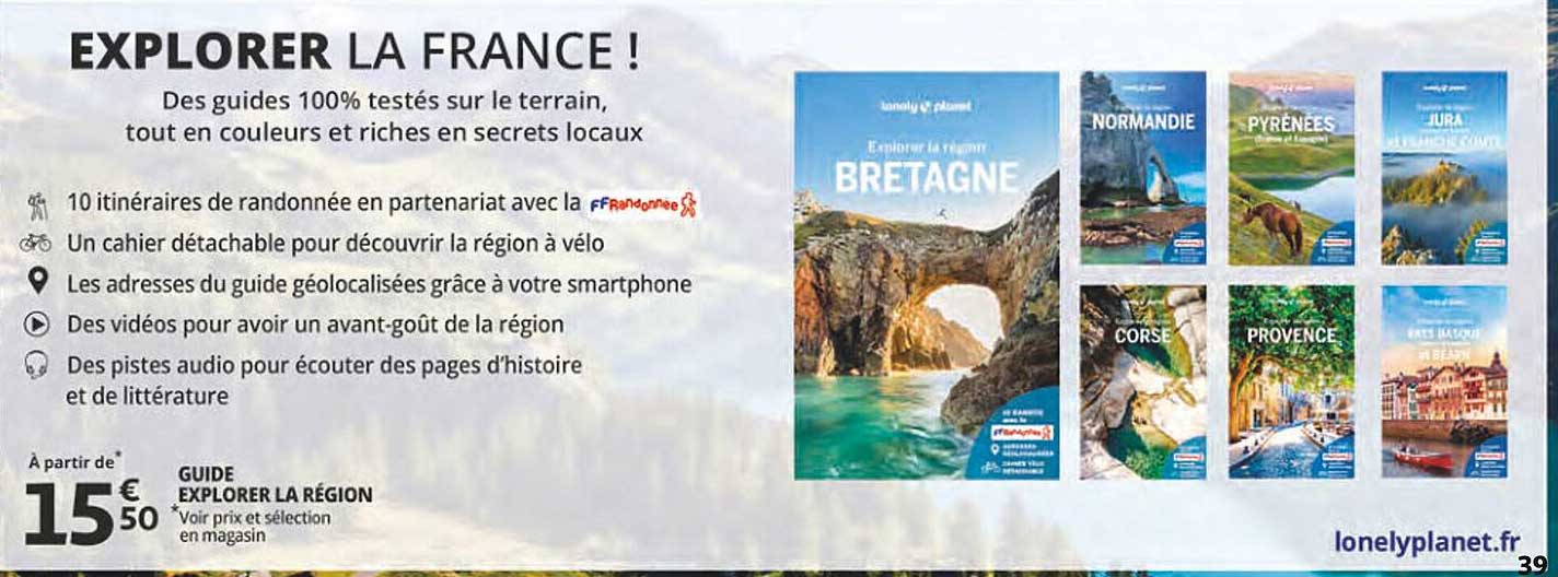 guide explorer la région