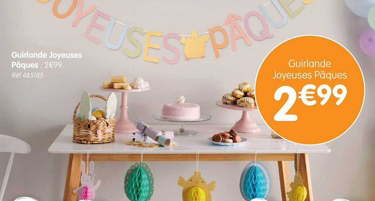 guirlande joyeuses pâques