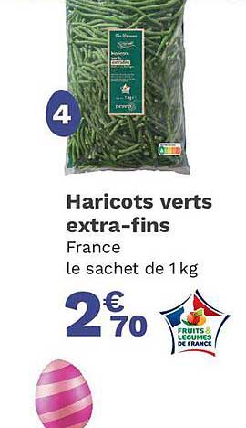 haricots verts extra-fins