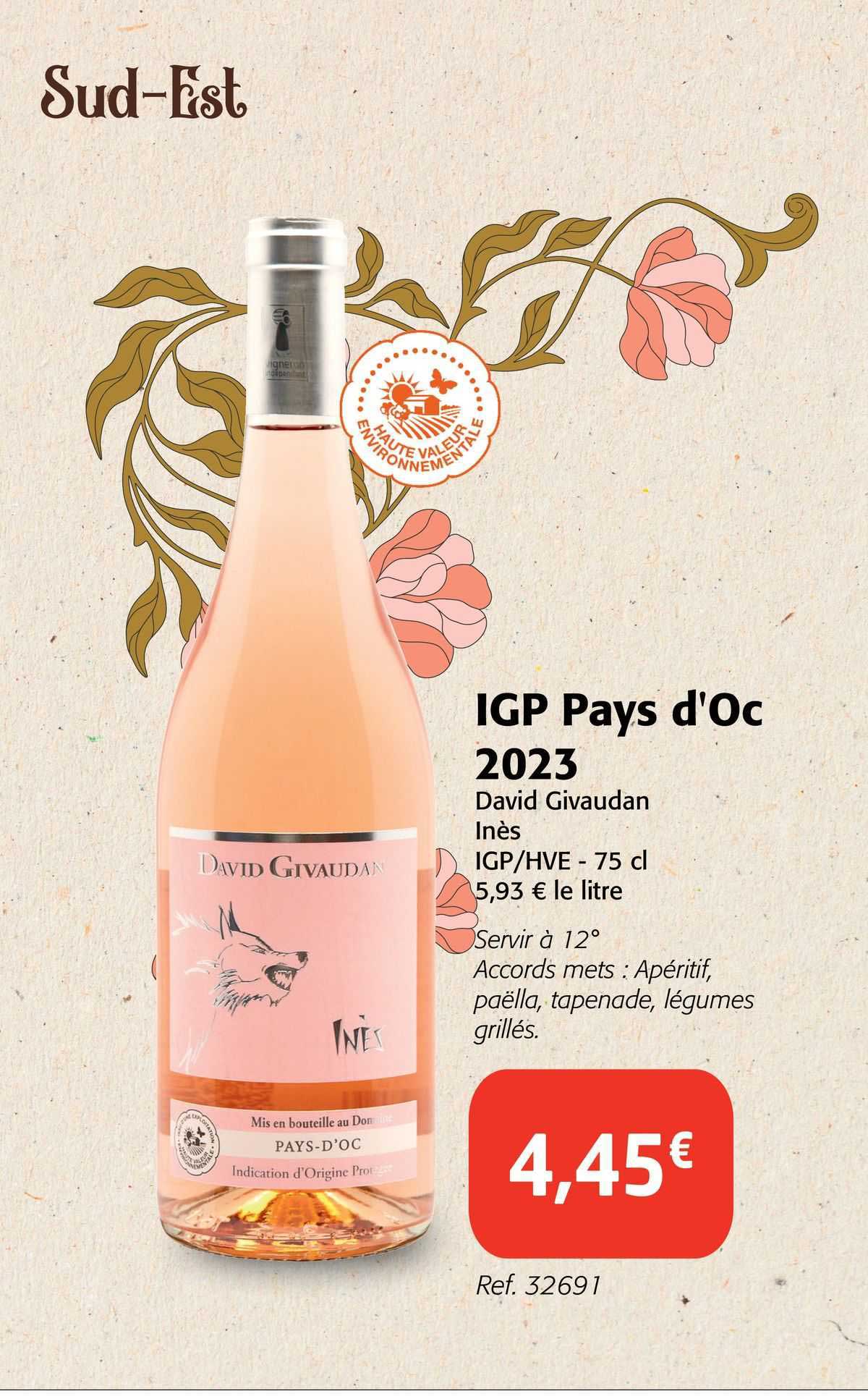 igp pays d'oc 2023 david givaudan inès igp/hve