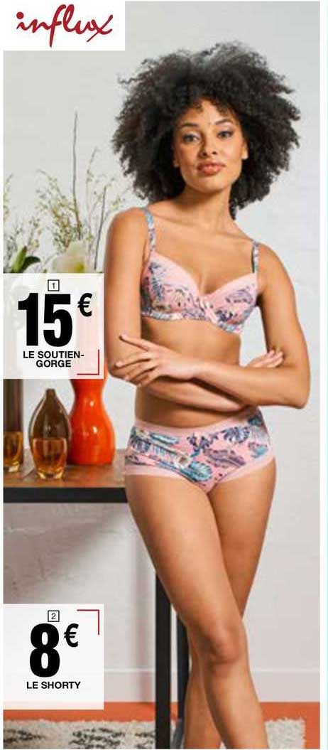 influx le soutien-gorge le shorty