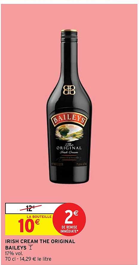 irish cream the original baileys