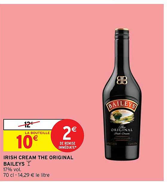irish cream the original baileys