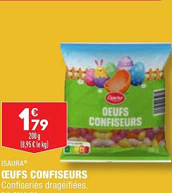 isaura œufs confiseurs