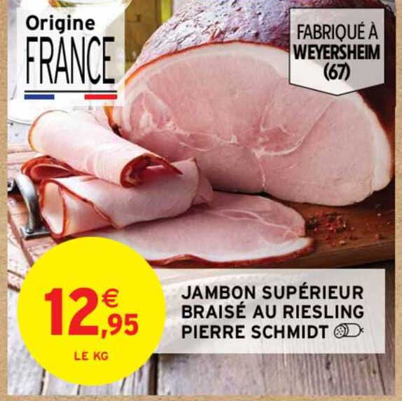 jambon supérieur braisé au riesling pierre schmidt