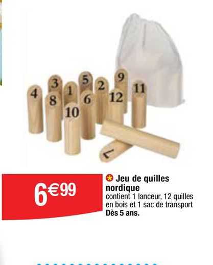 jeu de quilles nordique