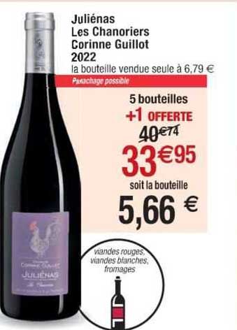 juliénas les chanoriers corinne guillot 2022