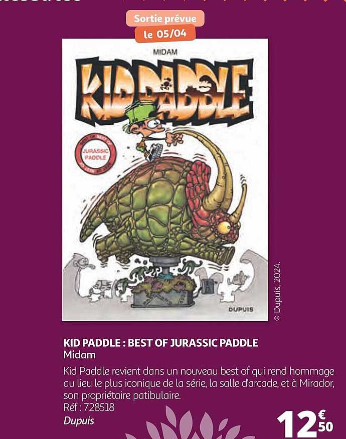 kid paddle : best of jurassic paddle - midam