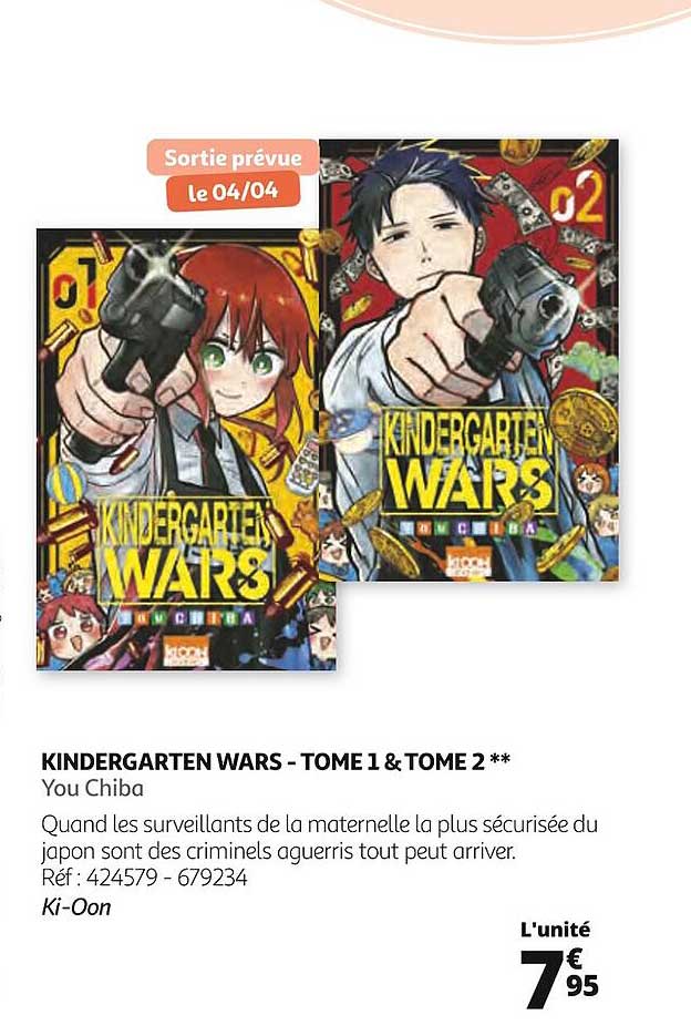 kindergarten wars - tome 1 & tome 2