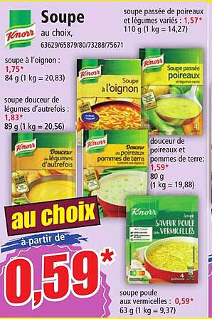 Knorr Soupe