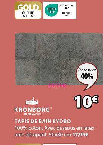Kronborg Tapis De Bain Rydbo