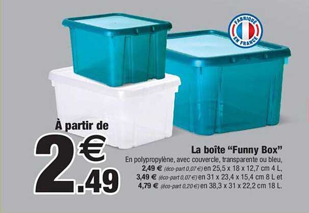 la boîte "funny box"