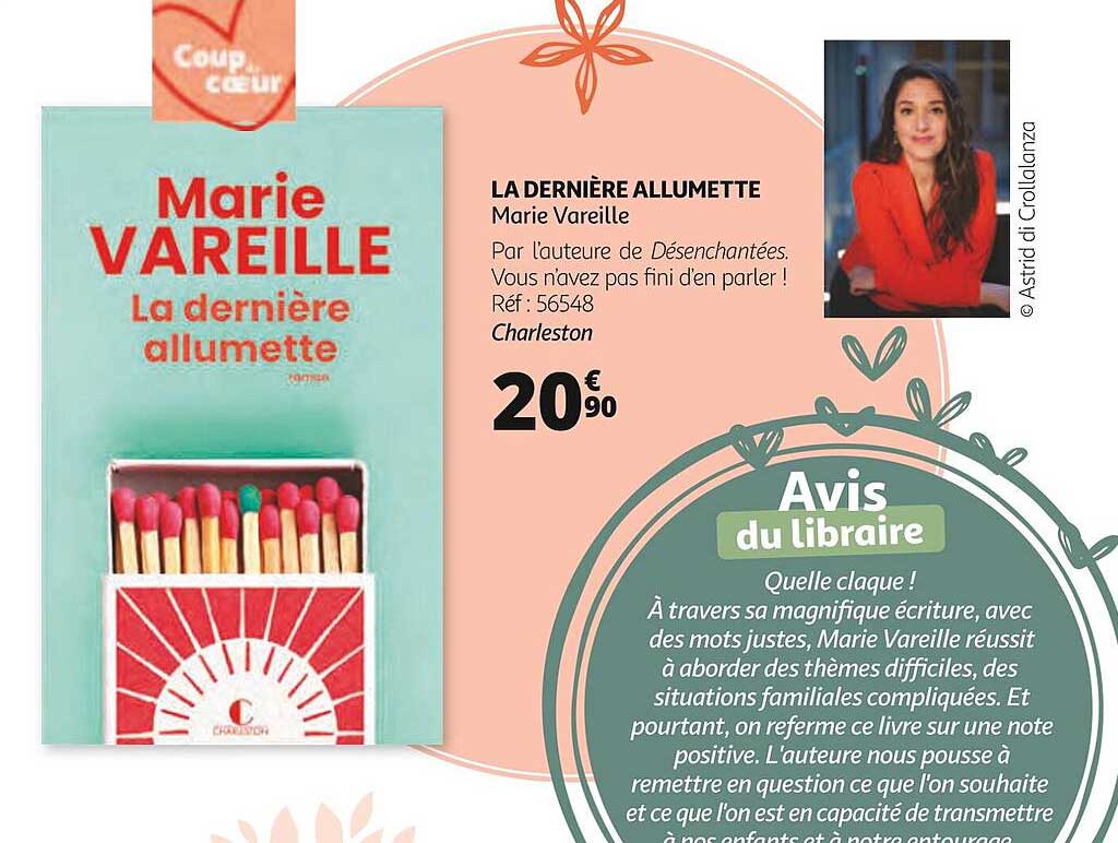 la dernière allumette - marie vareille