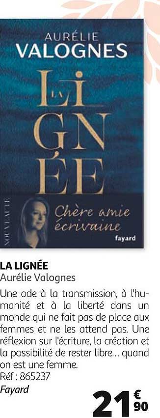 la lignée - aurélie valagnes