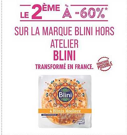 la marque blini hors atelier blini