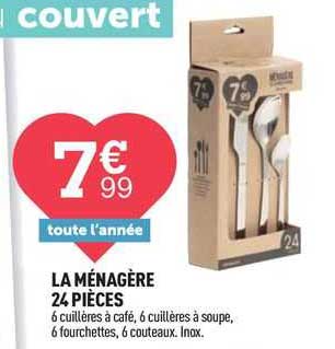 La Ménagère 24 Pièces