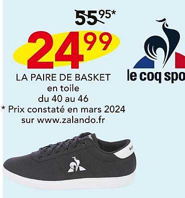la paire de basket le coq sportif