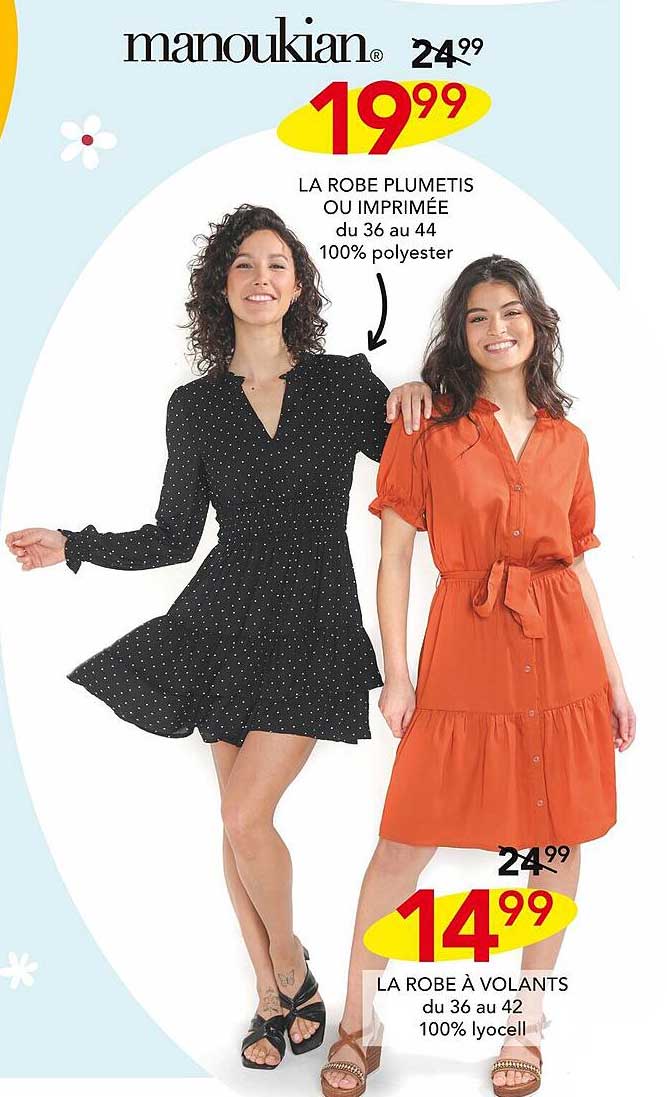 La Robe Plumetis Ou Imprimée, La Robe à Volants